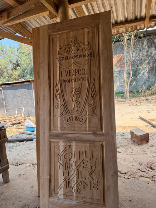 Liverpool FC Themed Interior Wooden Door