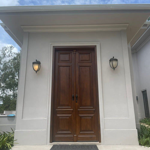 Mahogany Wooden Main Door